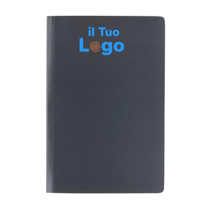 Taccuino A5 Impact con copertina morbida e carta di pietra - personalizzabile con logo