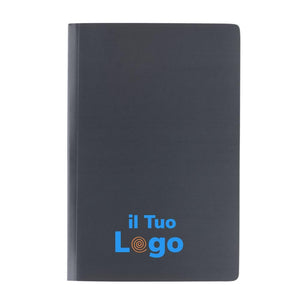 Taccuino A5 Impact con copertina morbida e carta di pietra - personalizzabile con logo