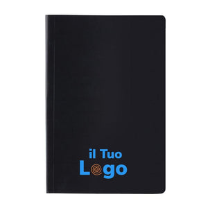 Taccuino A5 Impact con copertina morbida e carta di pietra - personalizzabile con logo