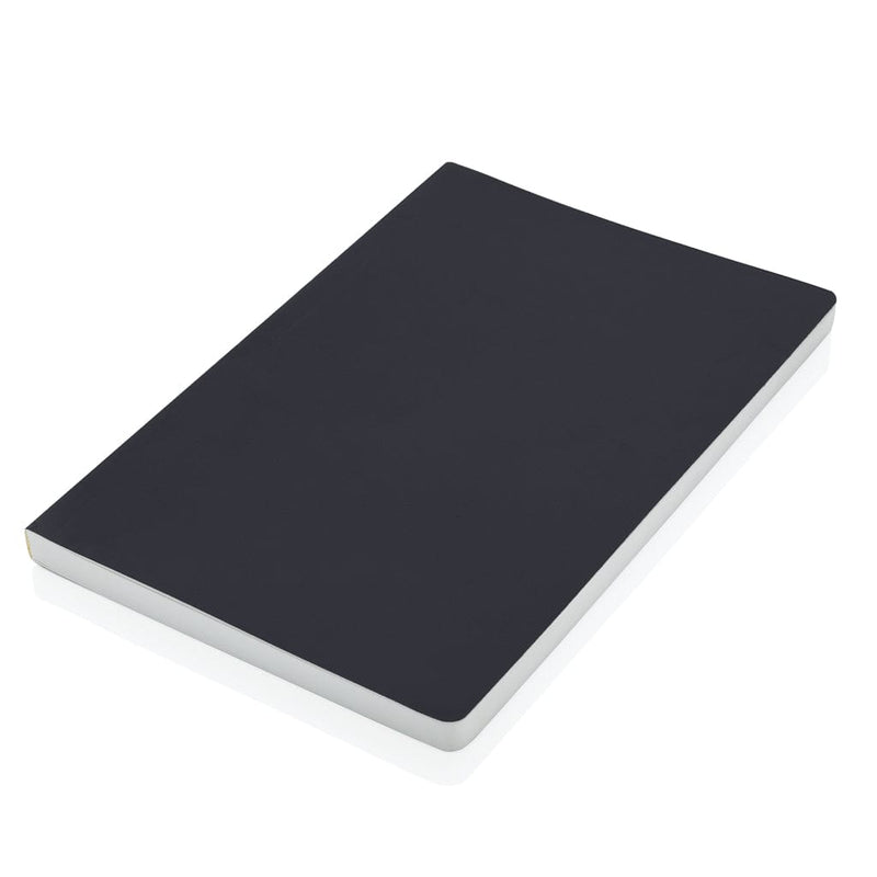 Taccuino A5 Impact con copertina morbida e carta di pietra Colore: nero, grigio scuro, bianco, blu navy €6.11 - P774.211