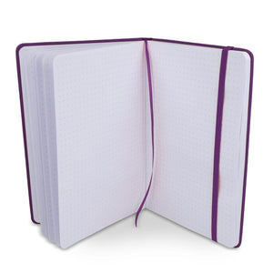 Taccuino A5 in PU con pagine puntinata FSC - personalizzabile con logo