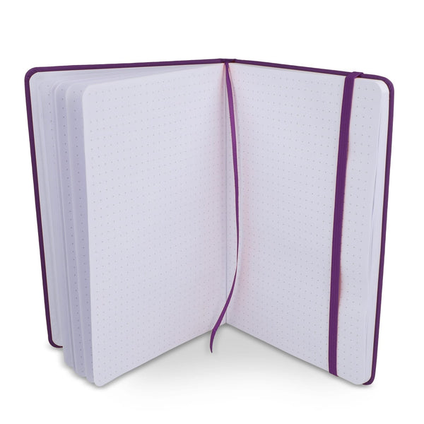 Taccuino A5 in PU con pagine puntinata FSC - personalizzabile con logo
