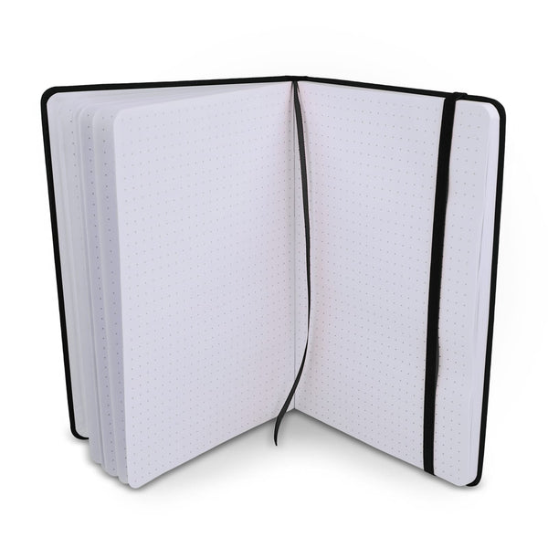 Taccuino A5 in PU con pagine puntinata FSC - personalizzabile con logo