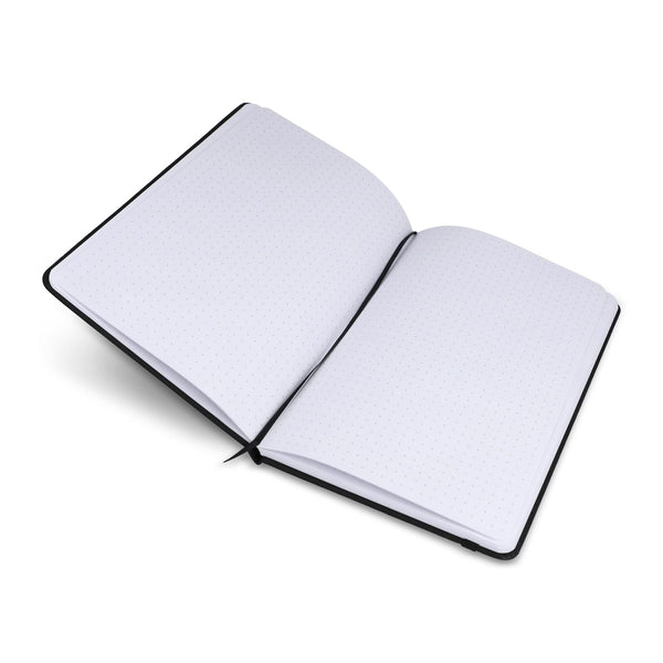 Taccuino A5 in PU con pagine puntinata FSC - personalizzabile con logo