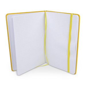 Taccuino A5 in PU con pagine puntinata FSC - personalizzabile con logo
