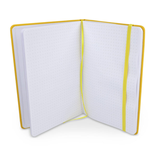 Taccuino A5 in PU con pagine puntinata FSC - personalizzabile con logo