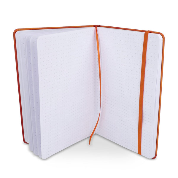 Taccuino A5 in PU con pagine puntinata FSC - personalizzabile con logo