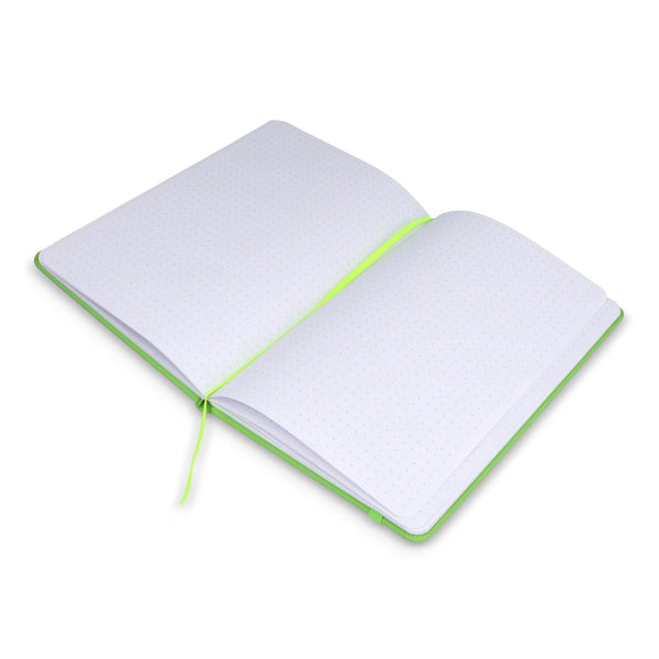 Taccuino A5 in PU con pagine puntinata FSC - personalizzabile con logo