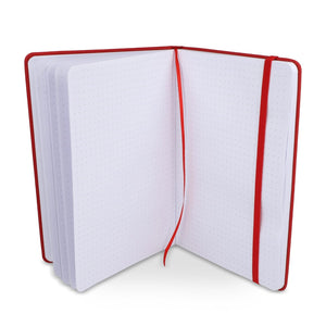 Taccuino A5 in PU con pagine puntinata FSC - personalizzabile con logo