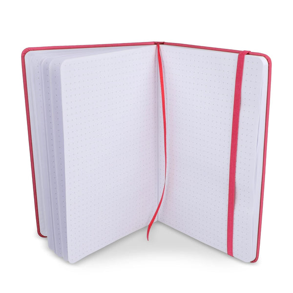 Taccuino A5 in PU con pagine puntinata FSC - personalizzabile con logo