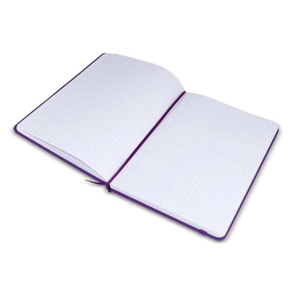 Taccuino A5 in PU con pagine puntinata FSC - personalizzabile con logo