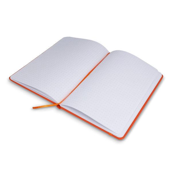 Taccuino A5 in PU con pagine puntinata FSC - personalizzabile con logo