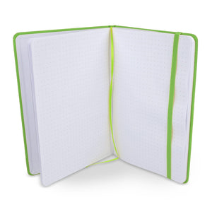 Taccuino A5 in PU con pagine puntinata FSC - personalizzabile con logo