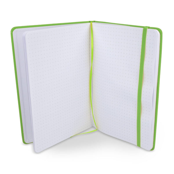 Taccuino A5 in PU con pagine puntinata FSC - personalizzabile con logo