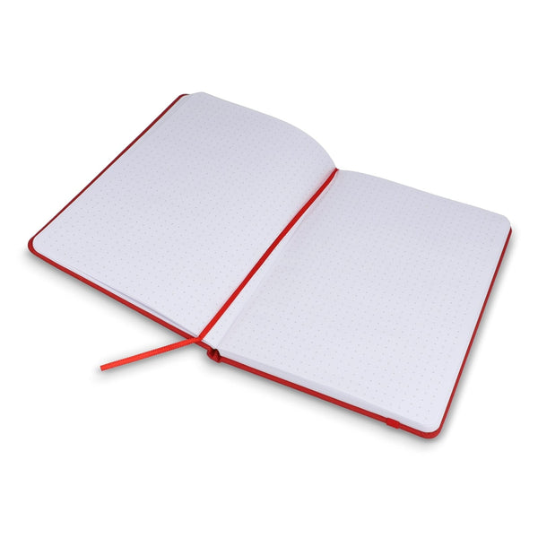 Taccuino A5 in PU con pagine puntinata FSC - personalizzabile con logo