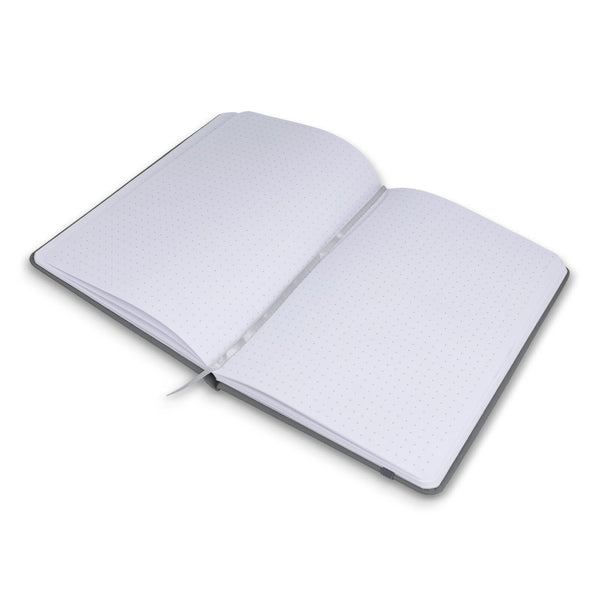 Taccuino A5 in PU con pagine puntinata FSC - personalizzabile con logo