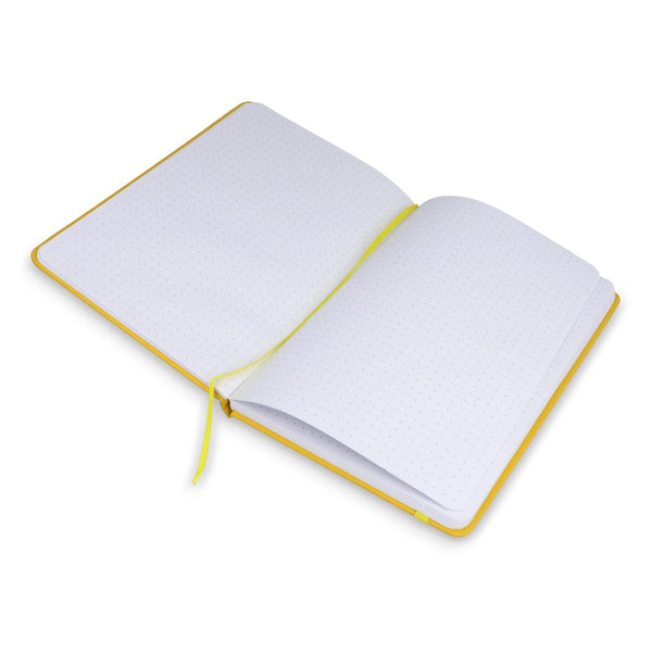 Taccuino A5 in PU con pagine puntinata FSC - personalizzabile con logo