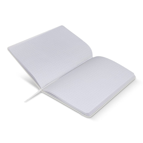 Taccuino A5 in PU con pagine puntinata FSC - personalizzabile con logo