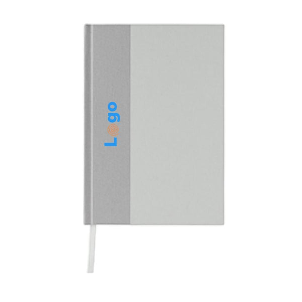 Taccuino A5 in RPET e Kraft con certificazione GRS - personalizzabile con logo