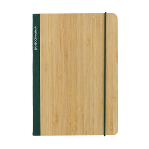 Taccuino A5 Scribe in bambù - personalizzabile con logo