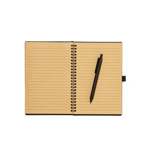 Taccuino Alanna MARRON - personalizzabile con logo