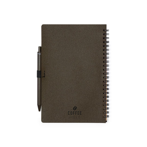 Taccuino Alanna MARRON - personalizzabile con logo