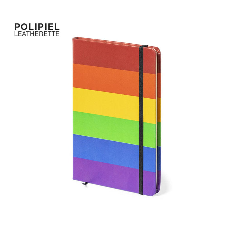 Taccuino Arcobaleno arcobaleno - personalizzabile con logo