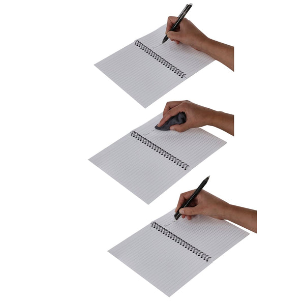 Taccuino Cancellabile Gratox nero - personalizzabile con logo