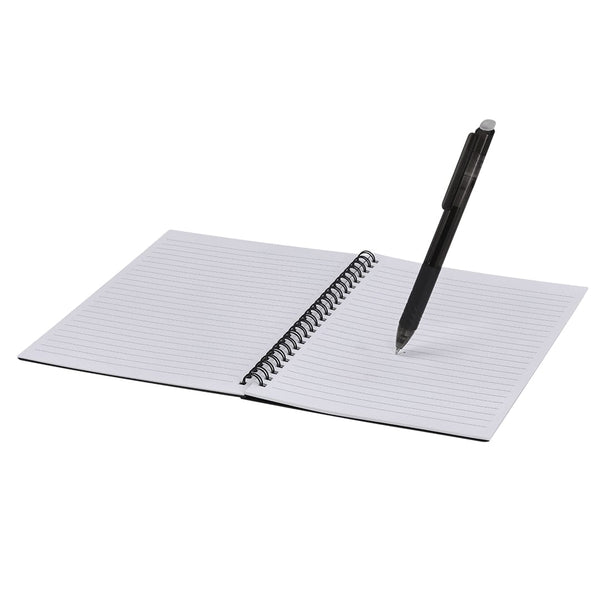 Taccuino Cancellabile Gratox nero - personalizzabile con logo