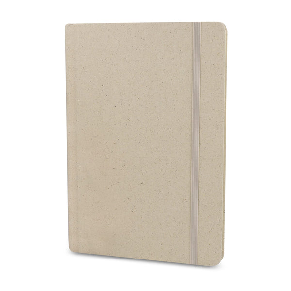 Taccuino carta d'erba A5 beige - personalizzabile con logo