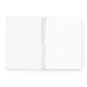 Taccuino con Semi Bitar bianco - personalizzabile con logo