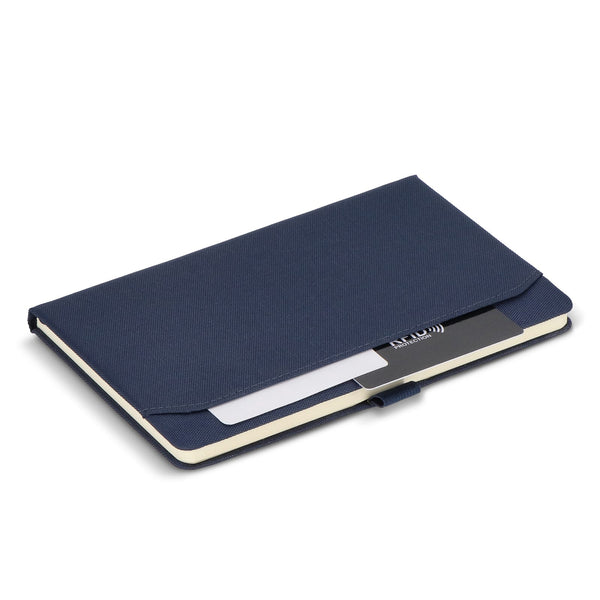 Taccuino con tasca Ashira A5 - personalizzabile con logo
