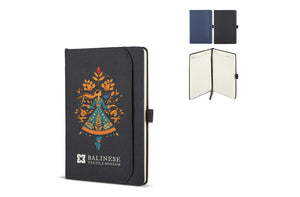 Taccuino con tasca Ashira A5 - personalizzabile con logo
