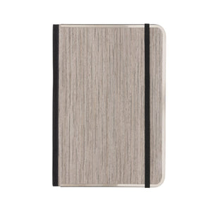 Taccuino deluxe A5 Treeline copertina in legno - personalizzabile con logo