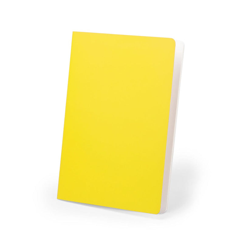 Taccuino Dienel giallo - personalizzabile con logo