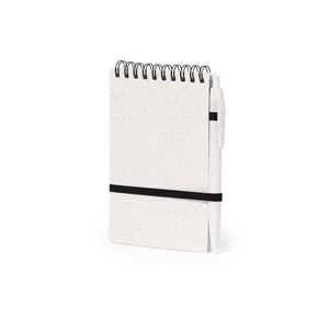 Taccuino Fanny natural - personalizzabile con logo