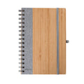 Taccuino Gasmon grey - personalizzabile con logo