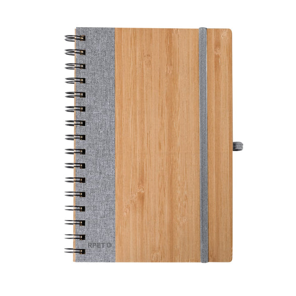 Taccuino Gasmon grey - personalizzabile con logo