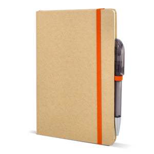 Taccuino in carta Kraft A5 - personalizzabile con logo