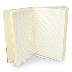 Taccuino in cotone e sughero A5 natural - personalizzabile con logo