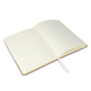 Taccuino in cotone e sughero A5 natural - personalizzabile con logo