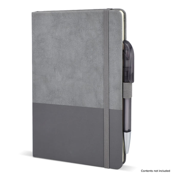 Taccuino in pelle termica A5 - personalizzabile con logo