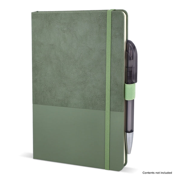 Taccuino in pelle termica A5 - personalizzabile con logo