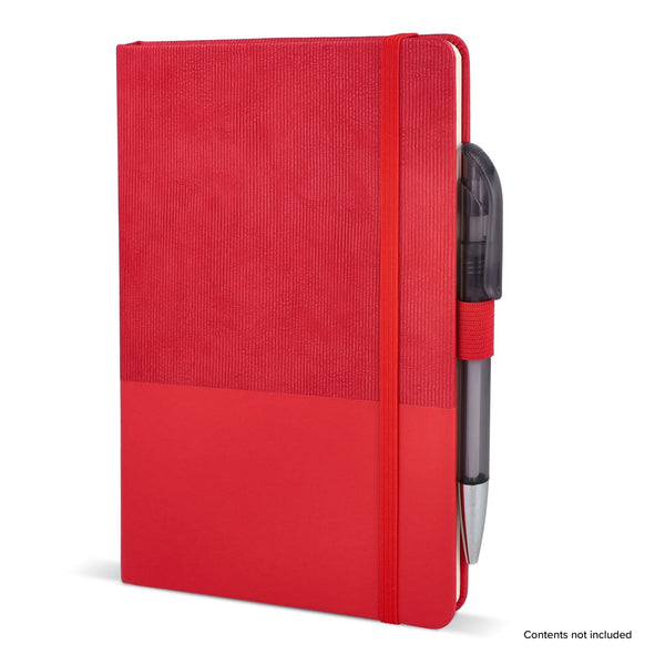 Taccuino in pelle termica A5 - personalizzabile con logo