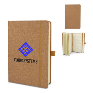 Taccuino in sughero A5 natural - personalizzabile con logo
