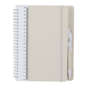 Taccuino Kirax bianco - personalizzabile con logo