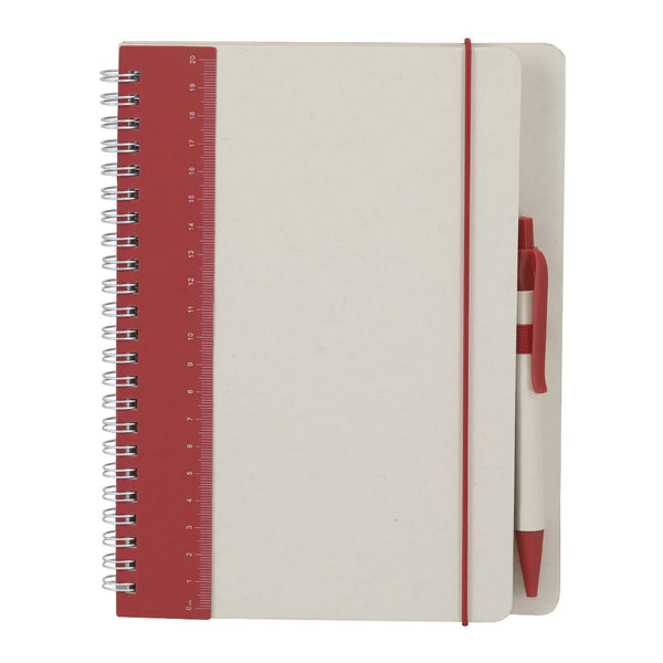 Taccuino Kirax rosso - personalizzabile con logo
