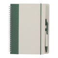 Taccuino Kirax verde escuro - personalizzabile con logo