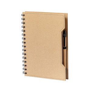 Taccuino Mecony natural - personalizzabile con logo