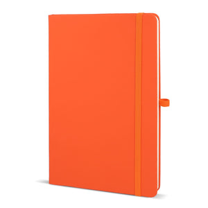 Taccuino PU Sora A5 Arancione - personalizzabile con logo